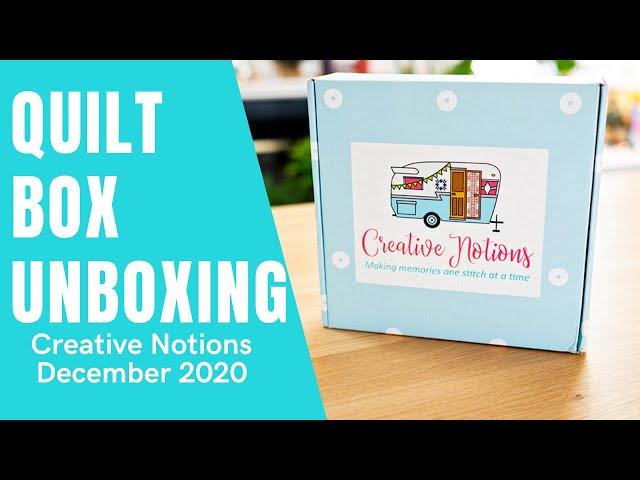 Creative Notions Unboxing | Quilt Subscription Box UNBOXING