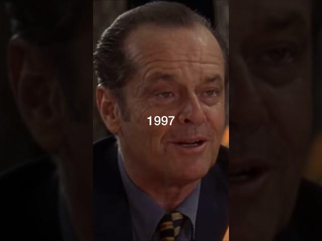 Happy Birthday Jack Nicholson! Jack Nicholson Evolution [1958-2023] #shorts