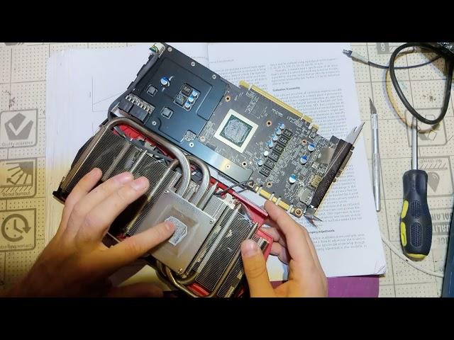 Graphics card repair. MSI GTX 970 gaming