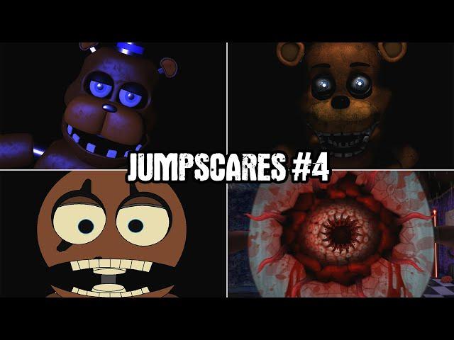 Jumpscares Compilation (FNAF Fan Games) #4