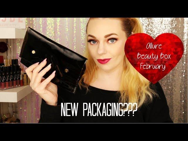 Allure Beauty Box Unboxing February 2019. NO MORE RED BOX?  I Music2Makeup