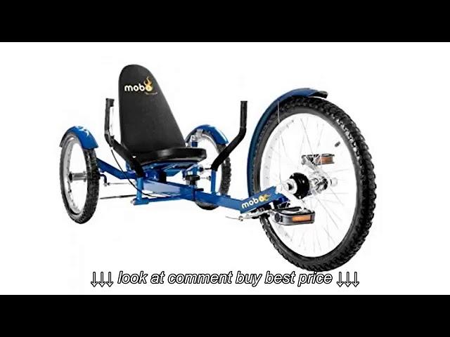 Must See Review! Mobo Triton Pro Recumbent Trike  Adult Beach Cruiser Tricycle for Women & Men  P