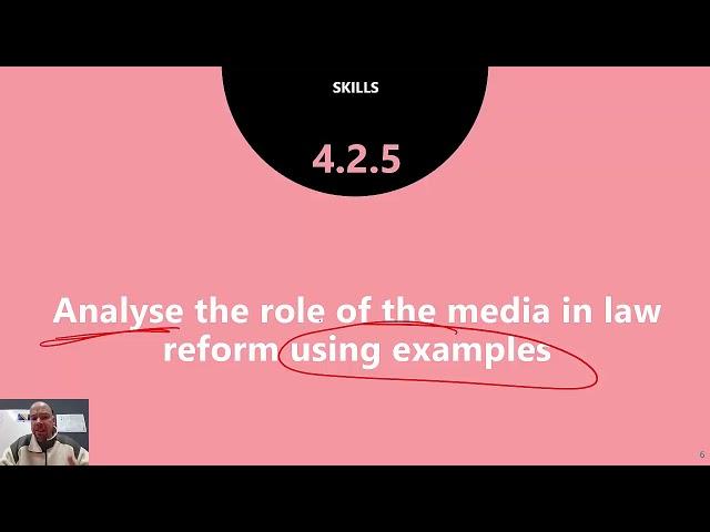 4.2.3 - The role of the media in law reform