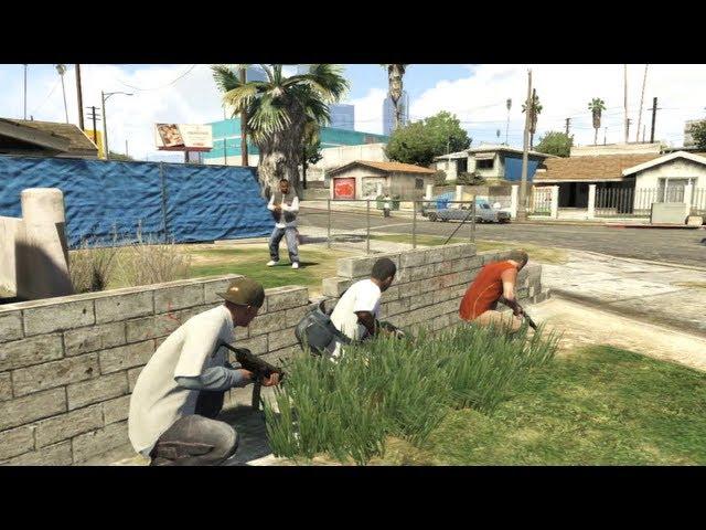 GTA V Walkthrough Part 26 - Grove Street