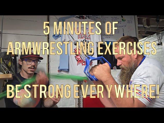 MORE Armwrestling Exercises!!!