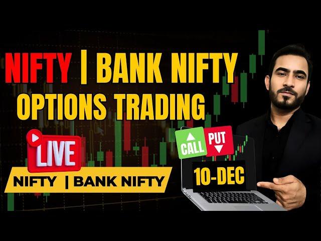 Live Trading Nifty Banknifty Options | Nifty Expiry Option Trade | 10-Dec | #livetrading