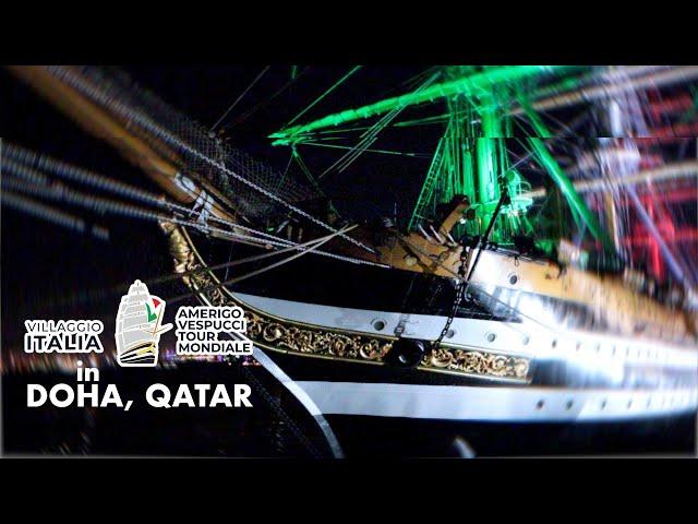 Filming the Majestic Amerigo Vespucci in Qatar | Canon M50 & DJI RS3 Mini