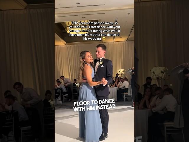 These sisters stepped up for their brother at his wedding ️