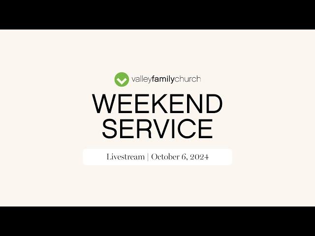 Weekend Service | 11:15 am - October 6, 2024