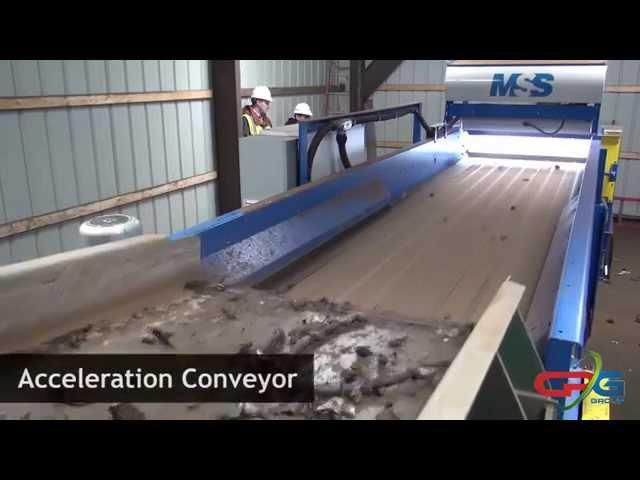 MSS Optical Sorter - L-VIS - Separating Stainless Steel