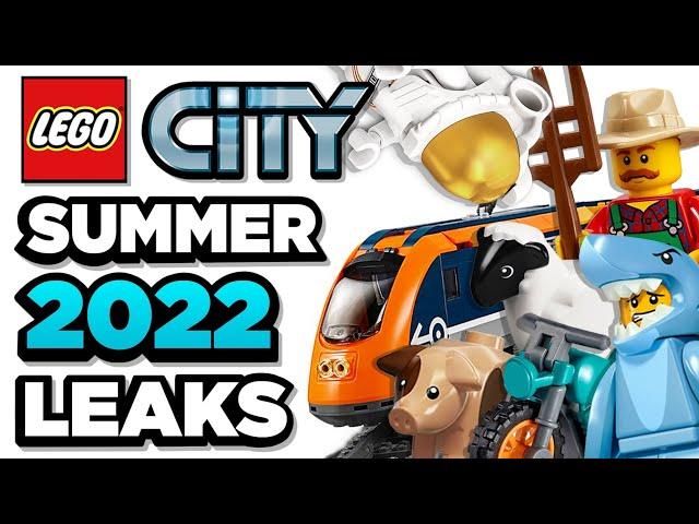 LEGO City Summer 2022 Set Leaks  - NEW TRAIN, FARM & STUNTZ