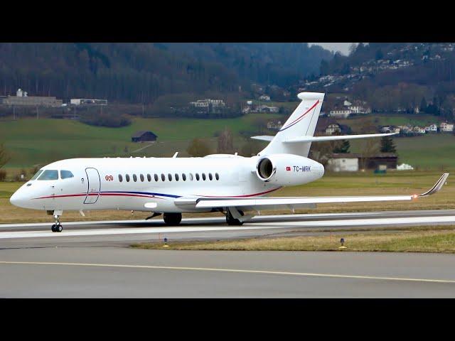 ️ Brand New Arrival: Dassault Falcon 6X Lands in Bern, Switzerland! 