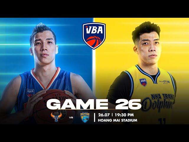  Trực tiếp VBA 2022 | 26.7.2022 | Game 26 | Hanoi Buffaloes vs Nha Trang Dolphins