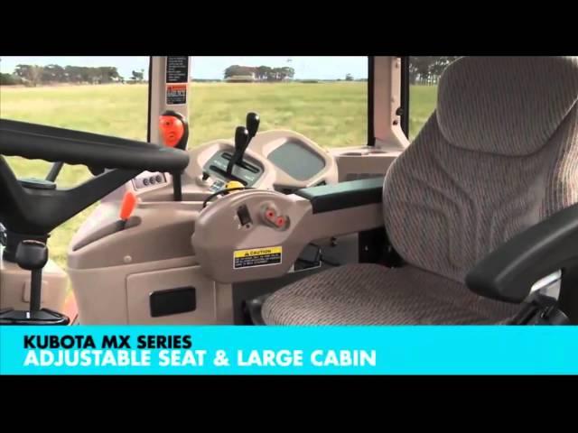 Kubota MX Series Machinery