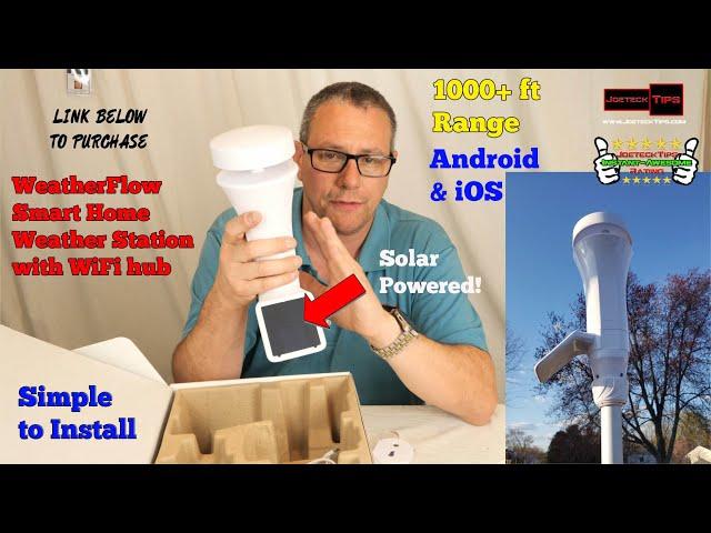 Weatherflow Weather Geek Station Review | How To | JoeteckTips
