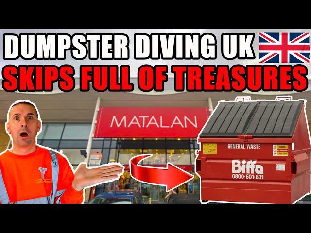 Unbelievable Jackpot Found Dumpster Diving UK Matalan Smyths