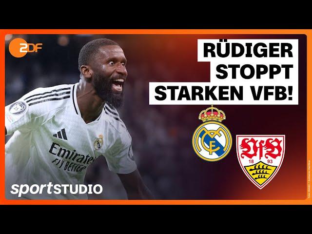 Real Madrid – VfB Stuttgart | Champions League 2024/25 | sportstudio