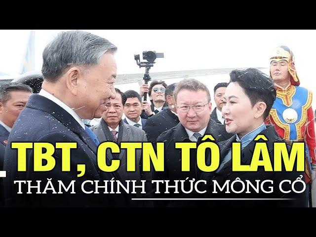 Tổng Bí thư, Chủ tịch nước Tô Lâm đến Ulan Bator, bắt đầu thăm chính thức Mông Cổ | VOVTV