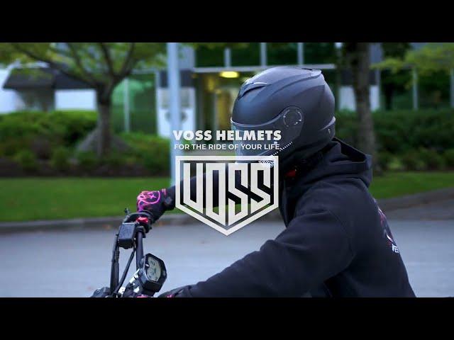580 Conquest Modular Motorcycle Helmet In Action | Voss Helmets