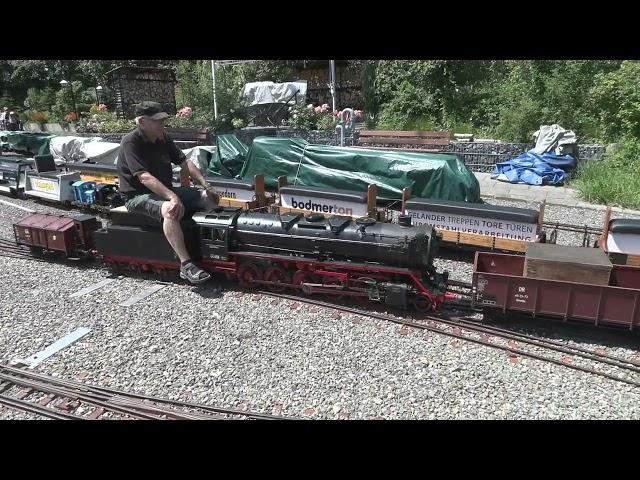 Sommerfest auf der Gartenbahn-Anlage " Blatten "