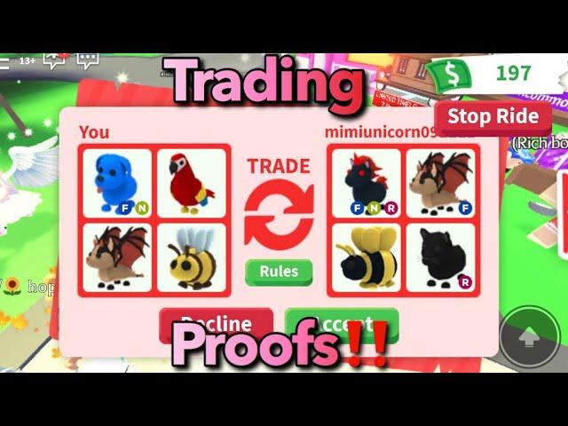 Adopt Me Trading proofs! (Successful Trades) | Roblox