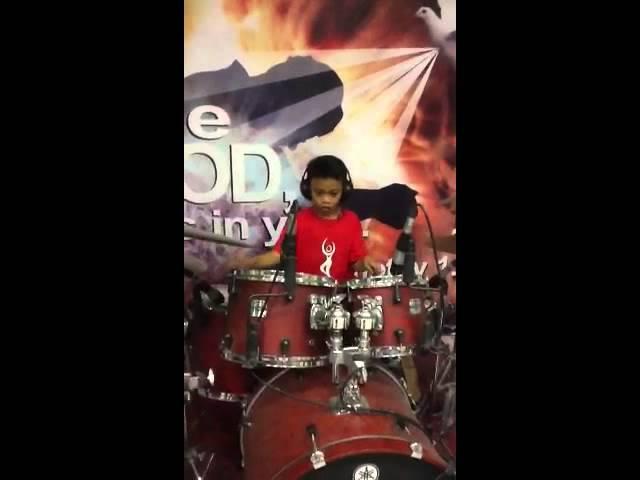 Raymond Miguel "Miggy" G. Diego (drums practice)