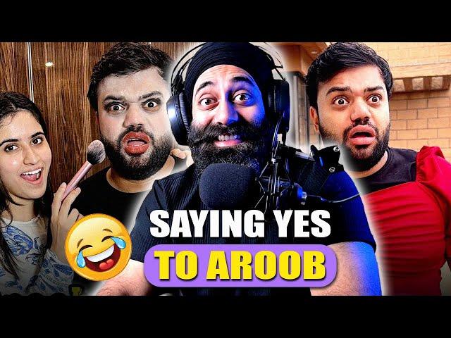 Indian Reaction on Ducky Saying Yes to Aroob For 24 Hours | PunjabiReel TV Extra