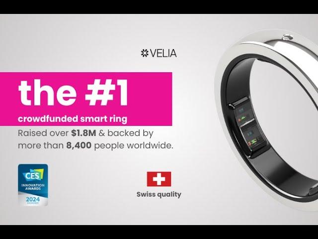 VELIA smart ring | Elevate style. Embrace self-awareness.