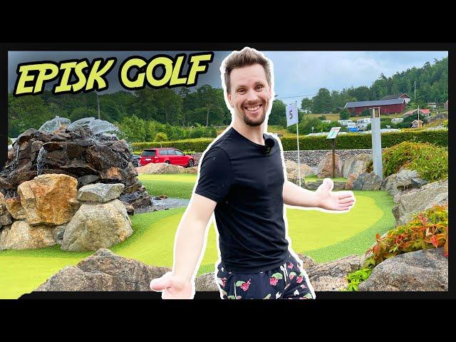 WHIPPIT VS POLSKI I MINI-GOLF PÅ ÄVENTYRSBANA