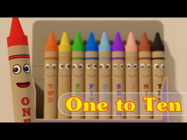 One to Ten | The Singing Crayons