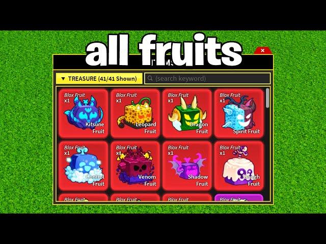 Getting EVERY Fruit in One video (Blox Fruits)