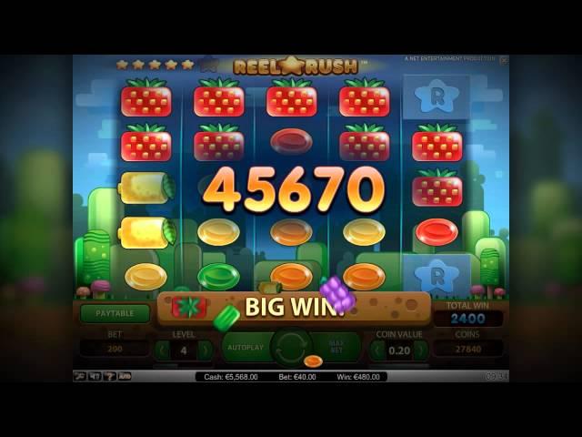 Reel Rush slot at Redbet