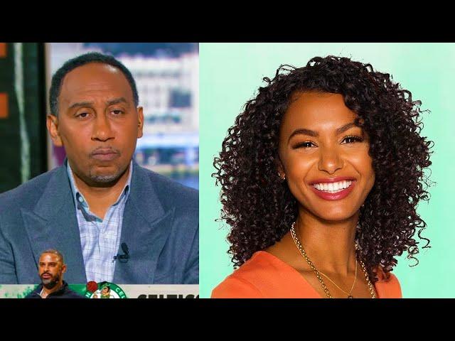 Stephen A Smith and Malika Andrews Argue Over Ime Udoka Suspension! ESPN First Take NBA Celtics