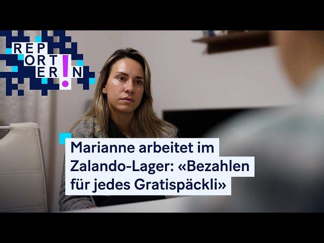 Marianne arbeitet im Zalando-Lager: «Bezahlen für jedes Gratispäckli»