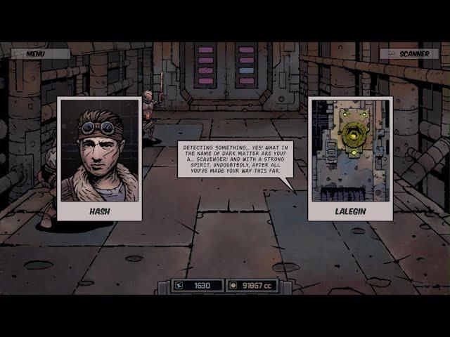 Meeting Lalegin in Deep Sky Derelicts Definitive Edition