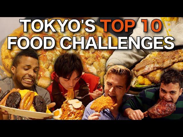 Tokyo’s Top 10 Food Challenges | Ultimate Japan Bucket List 4K