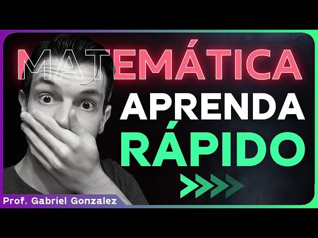 Como aprender Matemática Básica RÁPIDO!