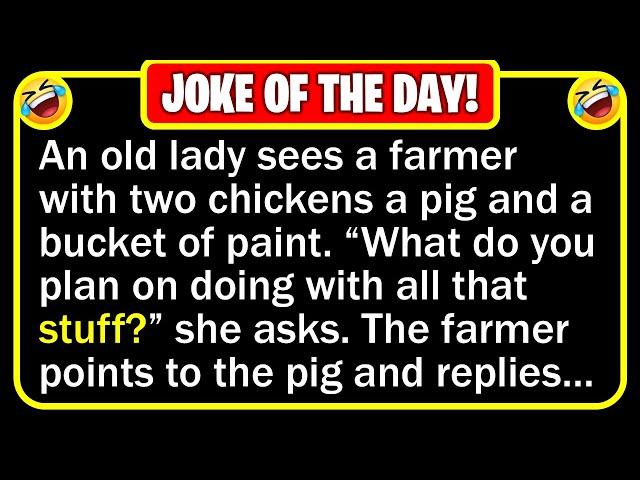  BEST JOKE OF THE DAY! - A farmer stops by the local mechanic’s shop to have his... | Funny Jokes