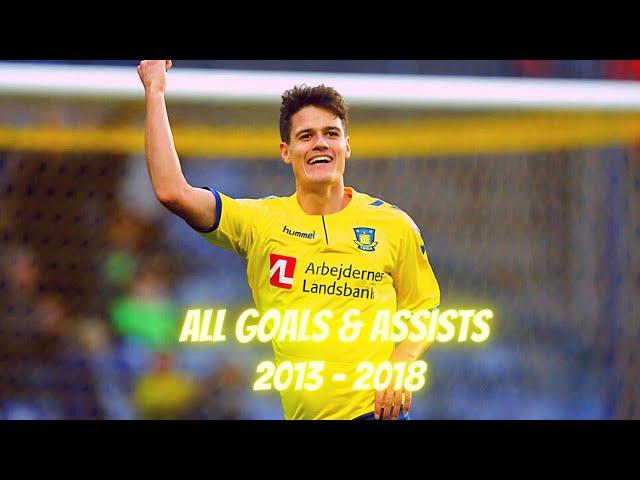 Christian Nørgaard | All Goals & Assists for Brøndby IF | 2013 - 2018 | HD