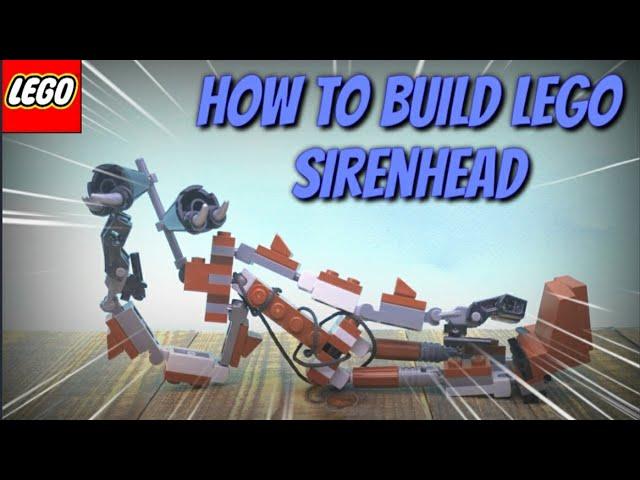 How To Build LEGO SirenHead || Trevor Henderson || LEGO SirenHead