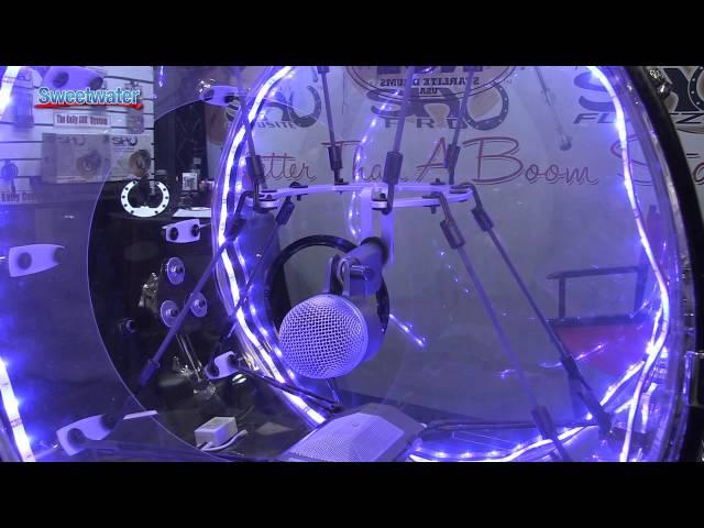 Kelly Concepts Kelly SHU Pro Drum Shockmount Overview - Sweetwater at Summer NAMM '13