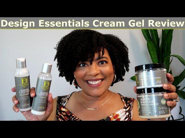 CREAM GEL WASH N' GO | Design Essentials Almond & Avocado Line | DEMO & REVIEW | NaturalRaeRae