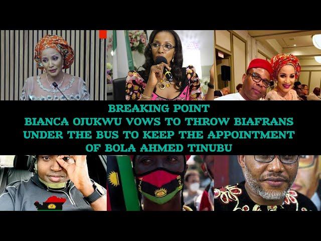 BREAKING POINT: BIANCA OJUKWU VOWS SHE CAN SACRIFICE ALL BIAFRANS 2 BE IN TINUBU’S CABINETFullgist