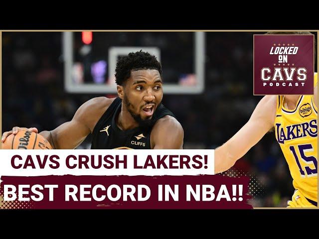 Cleveland Cavaliers DESTORY Lakers | Donovan Mitchell's BIG night | Bronny's FIRST points