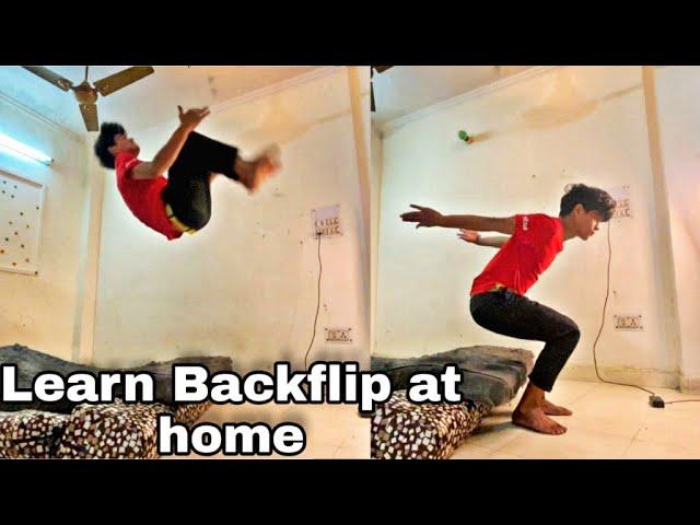 How to learn Backflip at Home - How to do Backflip Step by Step