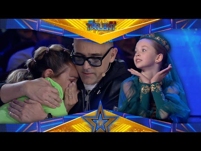 This Ukrainian refugee girl wins dancing the GOLDEN BUZZER | Auditions 3 | Spain's Got Talent 2022