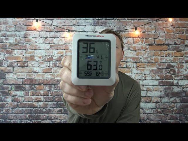 Thermo Pro Indoor Humidity AND Temperature Monitor.... Review