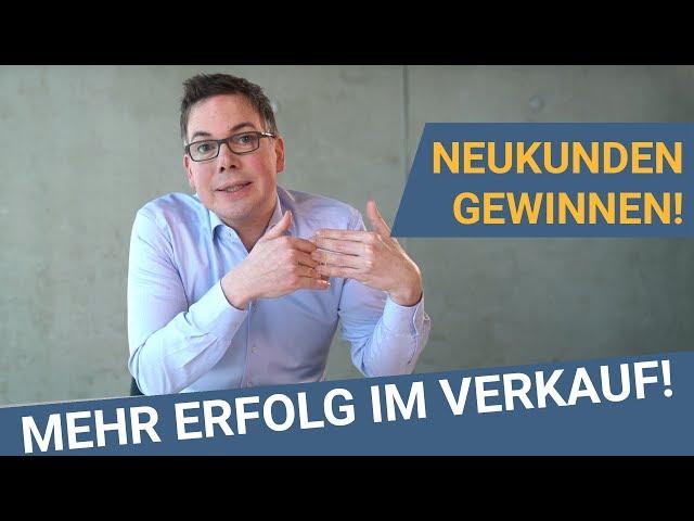 Wie Neukundengewinnung wieder Spaß macht! - Verkaufstrainer Oliver Schumacher