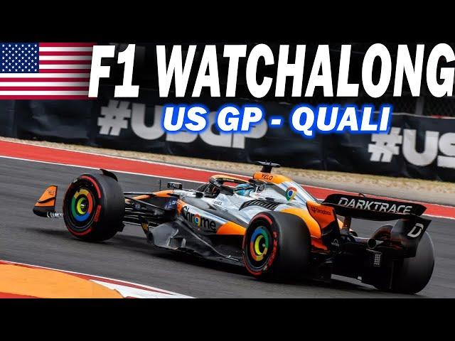  F1 Watchalong - US GP - QUALI - with Commentary & Timings