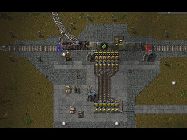 factorio межстанционная логика , поезда и комбинаторы